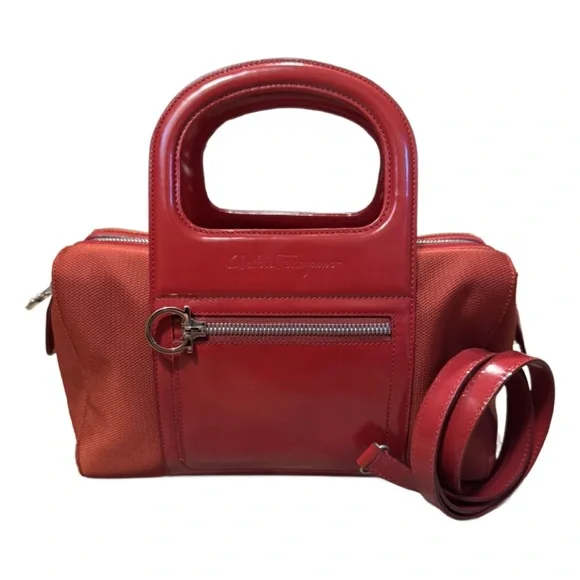 Salvatore Ferragamo Top Handle Bag - Picture 2 of 10